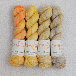 Set de 4 écheveaux - Artemis Linen Single - Galene x Ligea