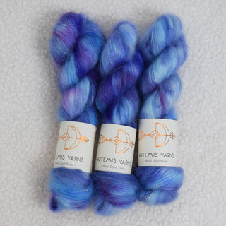 Artemis Mohair lace - Blueberry Ice cream
