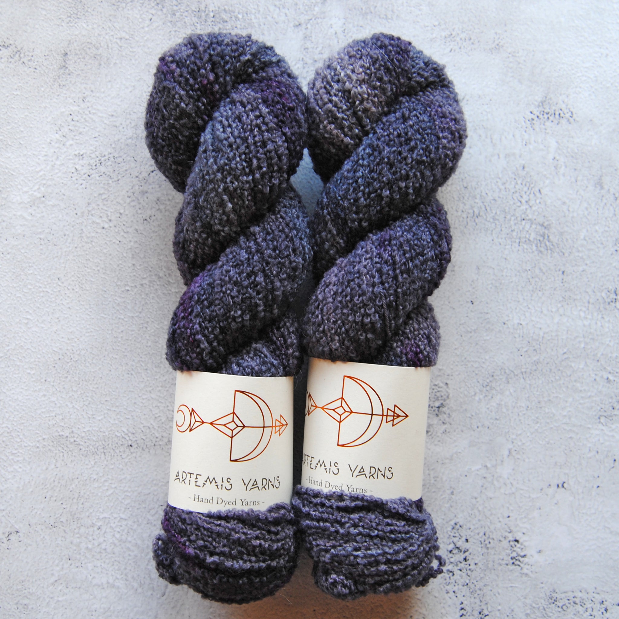 Happy dye Violet gris foncé - Artemis bouclette