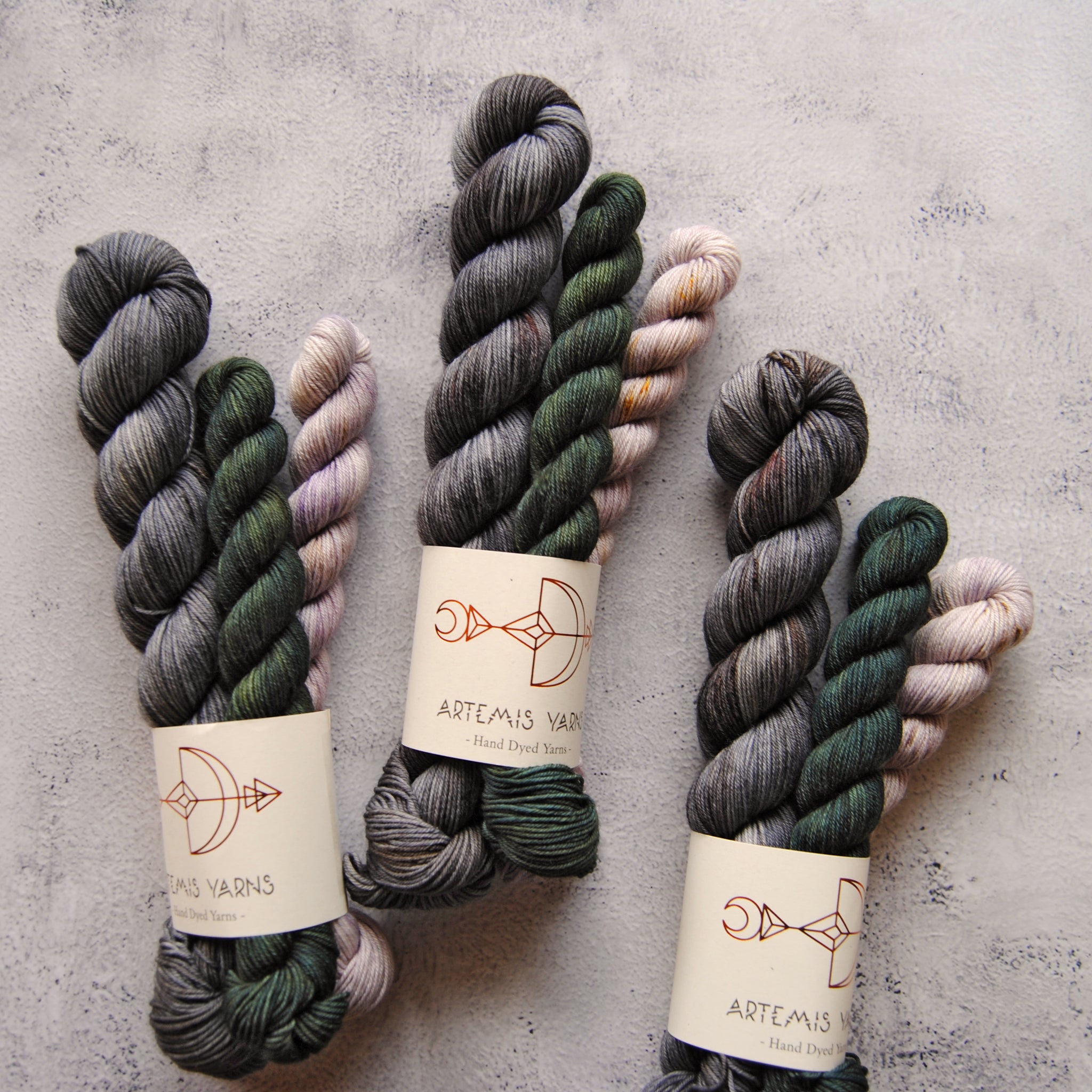 Sock set - Bundle 7 - 50g skein and two minis