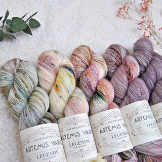 Doodler shawl set Hunt et Beauty - Artemis High Twist