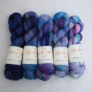 Set de 5 écheveaux "Galaxy"- Artemis High Twist