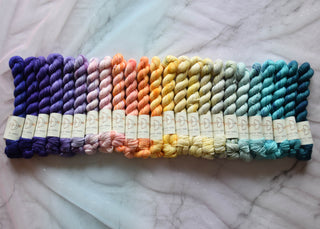 Précommande - Nereids set de 24 mini écheveaux