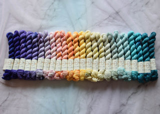 Précommande - Nereids set de 24 mini écheveaux