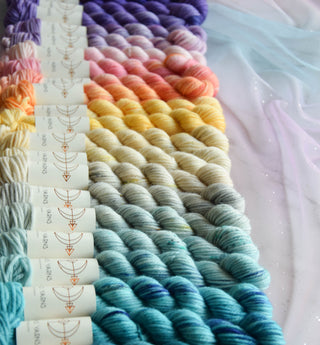 Précommande - Nereids set de 24 mini écheveaux