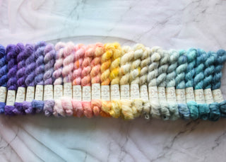 Précommande - Nereids set de 24 mini écheveaux