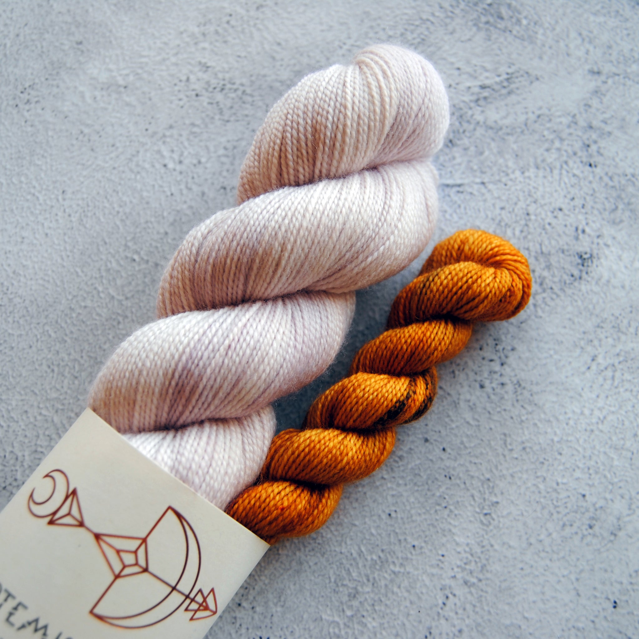 Artemis High twist - Sock set - Softness + Copper