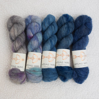 5 skeins set - Artemis Storm lace - Amren x Rhysand