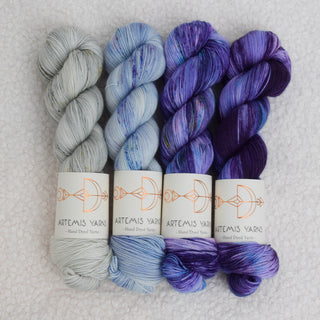 4 color fade set - Artemis High Twist - Neso to Eurydice