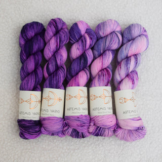 Set de 5 écheveaux "Clematis" - Base Artemis Sock