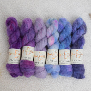 6 color fade - Artemis Baby suri lace - Callianassa to Eurydice