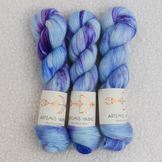Artemis Mohair Merino - Blueberry Ice cream