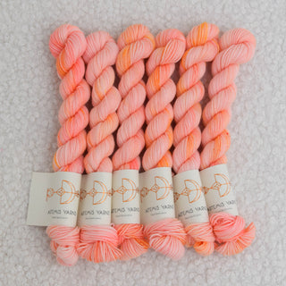 Artemis Sock mini - Peach parfait