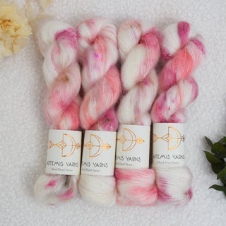 Artemis Mohair lace 50g - Happy dye