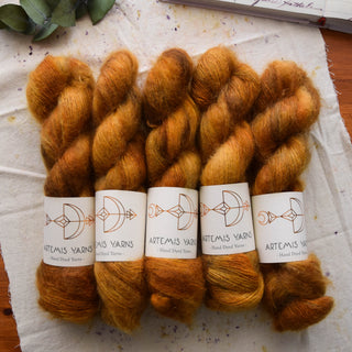 Artemis Mohair lace 50g - Copper