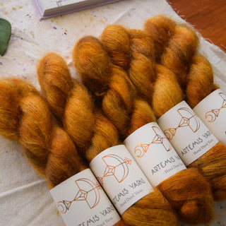 Artemis Mohair lace 50g - Copper