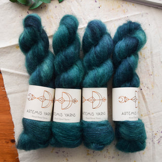 Artemis Mohair lace 50g - Dark Sapinette