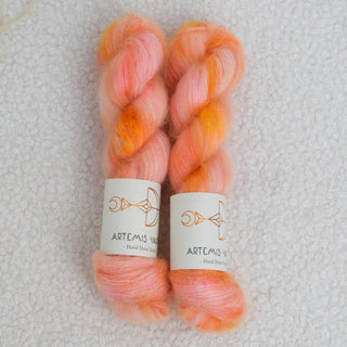 Artemis Mohair lace 50g - Peach parfait