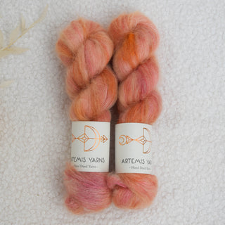 Artemis Mohair lace 50g - Pomegranate Fizz