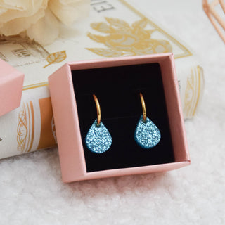 Paire de boucles d'oreilles - Gouttes d'eau