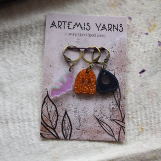 Set of 3 removable stitch markers - Halloween 2026 set 2