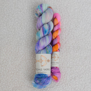 Artemis High Twist Sock set - Underwater + Sea Sunset