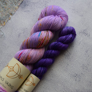 Artemis High twist - Sock set - Blackberry treat
