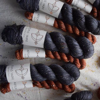 Sock set of the Month - "Halloween 2026" - Doomed + Pumpkin patch