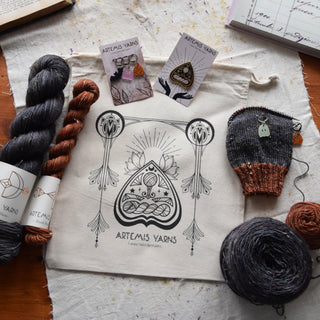 Sock set of the Month - "Halloween 2026" - Doomed + Pumpkin patch