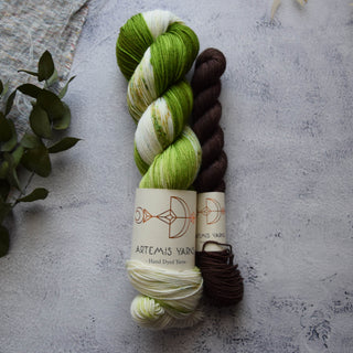 Artemis Sock set - Matcha latte + Dark chocolate