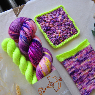 Aquatic summer Sock set - Coral Reef + Bioluminescent