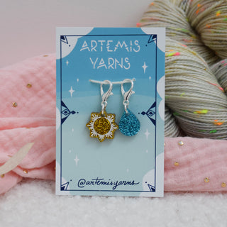 Set of 2 progress keepers - Sun & Rain