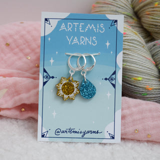 Set of 2 progress keepers - Sun & Rain