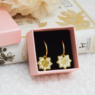 Pair of earrings - Sun