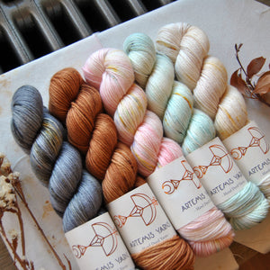 Feel Good Shawl yarn set Artemis DK - "Nymphs"