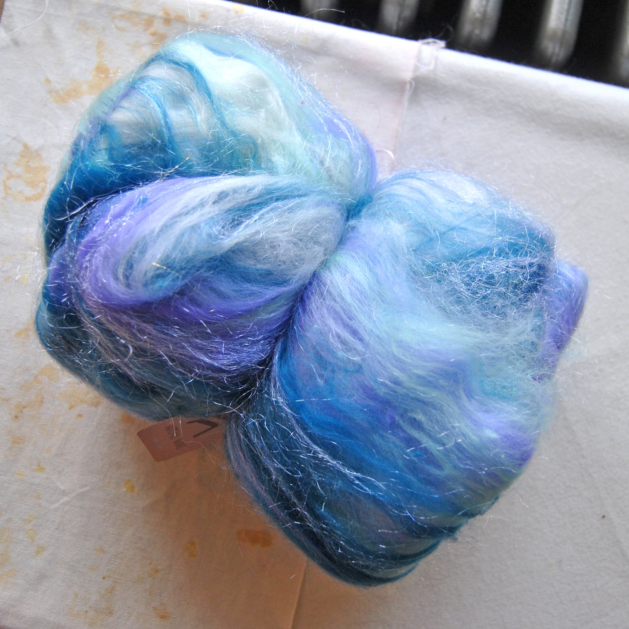 Mermaid - Merino wool carded batt